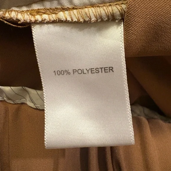 Tronjori Women's Wide Leg Tan Slacks Size 2XL - Picture 6 of 7